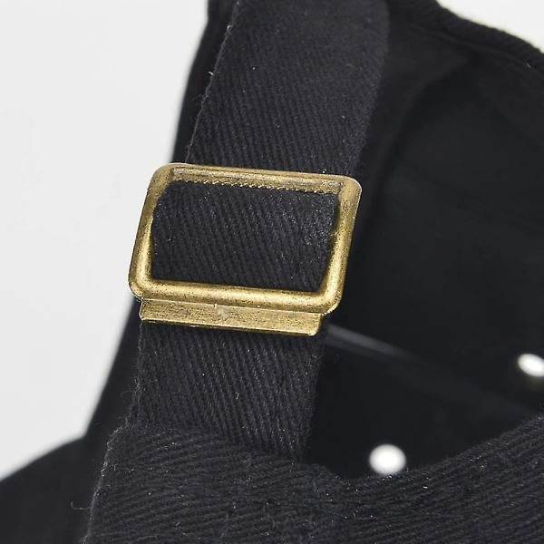 TG Unisex Militärhatt Kadettkeps Twill Platt Toppkeps Mode Justerbar Basebollkeps