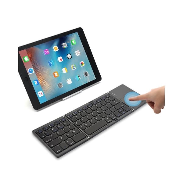 IC Mini Bluetooth sammenleggbart tastatur, USB lading Bluetooth 3.0