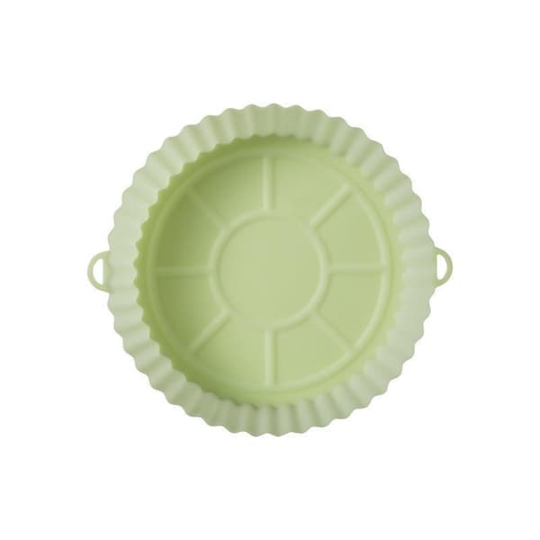 Airfryer Silikonegryde, Ovnbageplade - Silikone - Airfryer White Vit