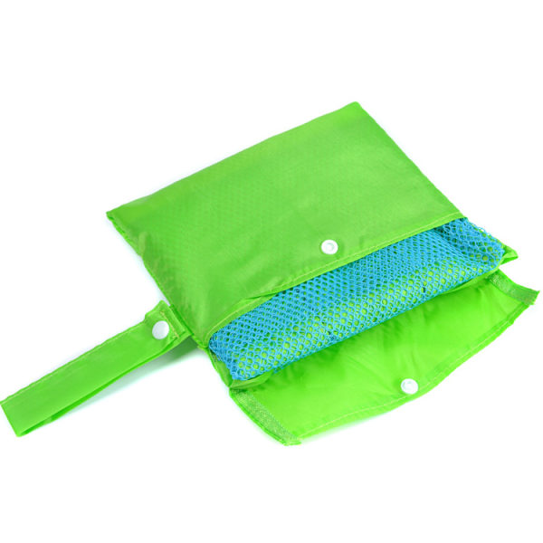 Forvaring Mesh Beach Bag Portable 1. grøn