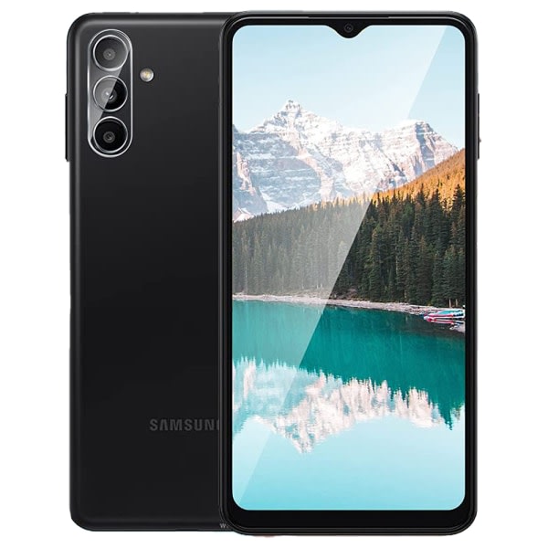 TG 2-PACK Galaxy A04s 1 Set Skärmskydd + Kameralinsskydd HD 0,3mm Transparent