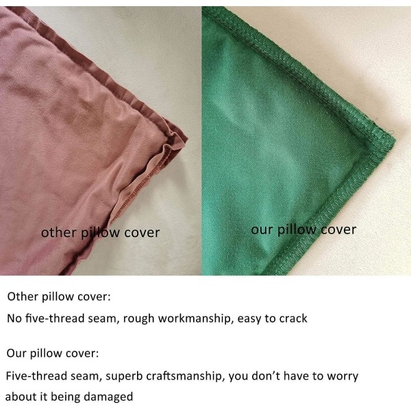 Koristeellinen selkänojatyynynpäällinen, 2 kpl pehmeä sohvan päällinen, 12x20 tuumaa, valkoinen