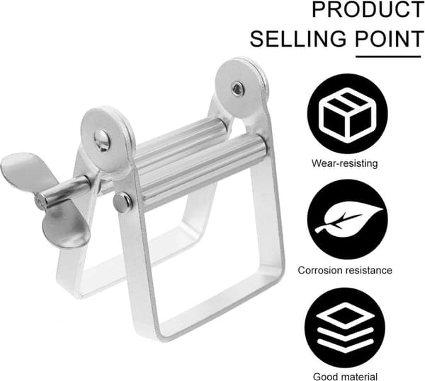 Tube Squeezer - Effektiv og holdbar - Spar penger og reduser avfall - Ergonomisk design - Miljøvennlig - Enkel å bruke - Rustfritt stål