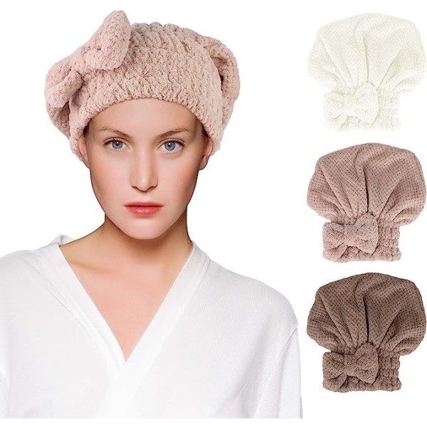 TG Dry Hair Hat, Super Absorbent Quick Dry Hair Hat