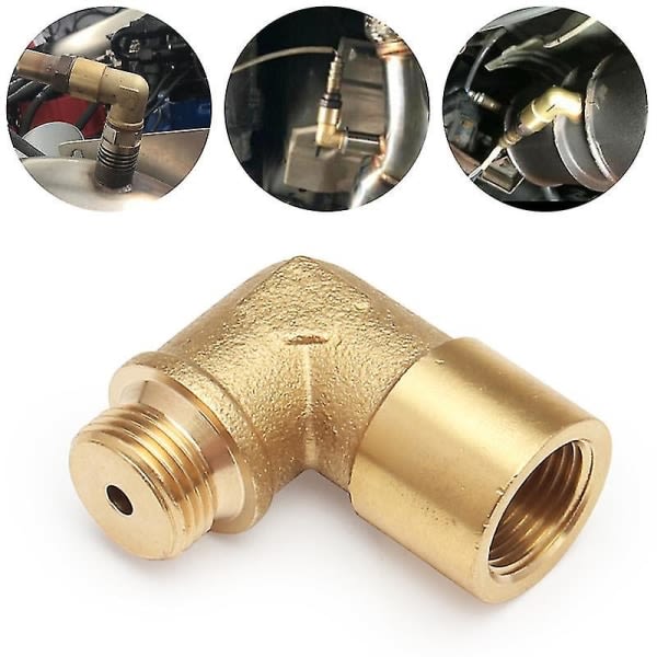 M18 X 1,5 O2 O2 Oksygensensor Forlengelsesavstand 90 Grader 02 Bung Forlengelse
