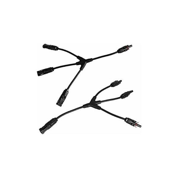 Aurinkopaneelikaapelin sovitin Y-haaraliitin 3 Y Aurinkokaapelin liitin (N/N/N/U ja U/U/U/N)