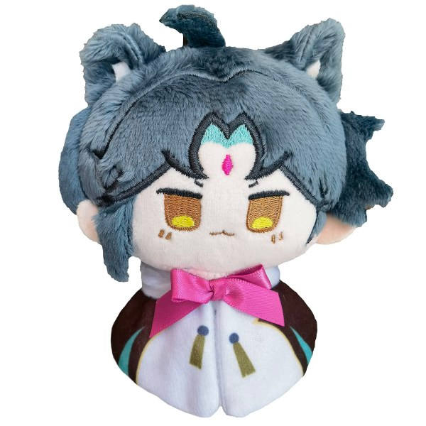 Plushleketøy Venti Zhongli Kazuha Xiao, Nøkkelring Anime Character Myk Fylt Gave til Spillefans (Xiao) - På Lager