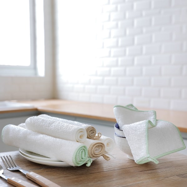 Disktrasa, disktrasa, bh för att diska, absorberar vatten, förtjockning av bambufiber diskhandduk