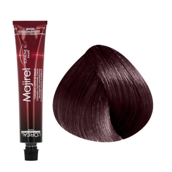 TG L'Oréal Professionnel Permanent hiusväri 5.52: Irisoiva mahonki vaalea kastanja ammoniakilla, 50 ml
