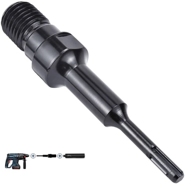 SDS Plus adapter till diamantborrkrona 1 1/4“ UNC, adapter för kärnborrmaskin 190mm kärnborrmaskin