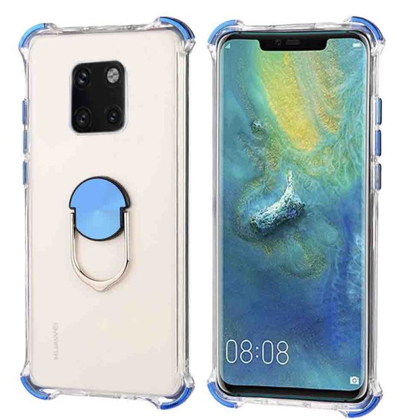 TG Huawei Mate 20 Pro - Kestävä suojakotelo renkaalla Punainen