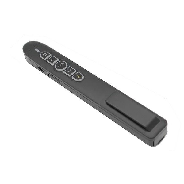 T5 2,4g RF Trådlös 20m Räckvidd Fick-Stylus Fjärrkontrollspresentatör