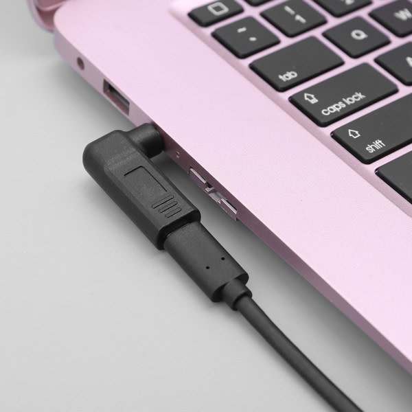 Typ-C naar 7,4x5,0 mm DC-adapter Snellader 90 graden voor netbook