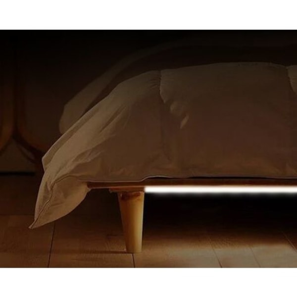 Intelligent USB-lading induksjonslys for menneskekroppen, nattlampe for garderobe, tofarget LED-halllampe, batteriskapsløs