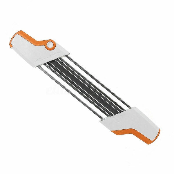 2-i-1 Metalsavkæde-filspids Enkel 3/8 tomme P 4,0 mm Udskiftning, 2-i-1 Kæde-filholder til Motorsav, 1. klasse