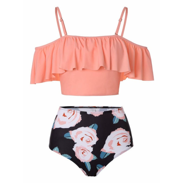 M Magkontroll uimapuku naisille, Off Shoulder
