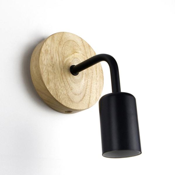 Vägglampa Sovrum Säng Modern Korridor Lampetter Trappdekoration Gång Vardagsrum LED-belysning utan glödlampa Vit
