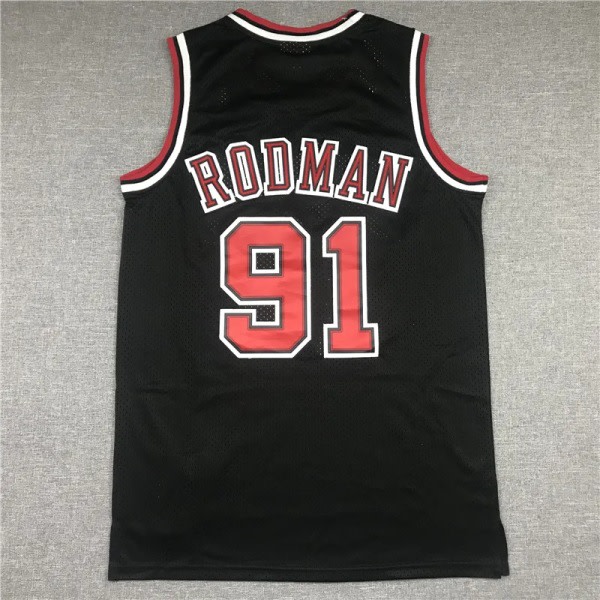 Uusi 2023 koripallopaita #91 Pippen Rodman T-paita tyyli 1 XXL