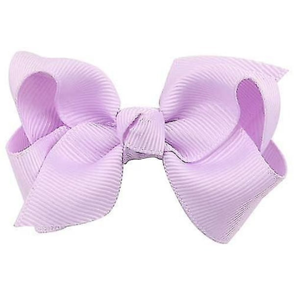 1 st Söt Grosgrain-Rosettklämma Barn Bowknot Hårklämma