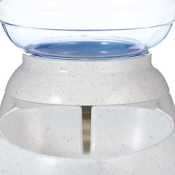 Vattendispenser, lämplig för katter och hundar, liten, transparent, husdjursvattendispenser