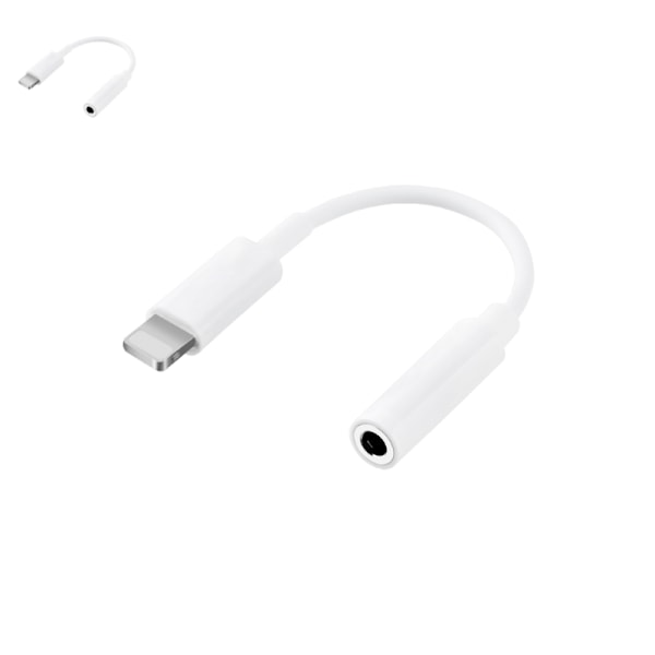 Lightning / USB-C - AUX-sovitin 3,5 mm Paketti LightningAUXMikrofon2Pack