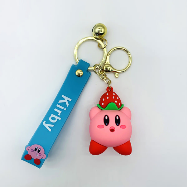 (5-pack) Kirby Nyckelring-S?t tegnet nyckelring-Kirby Nyckelring-Creat