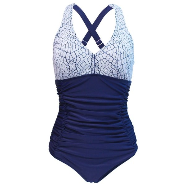 Badedragt V-hals Push Up Swim Fashion Badedragt