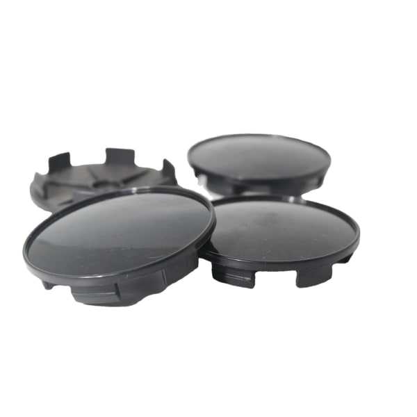 Set med 4 kompatibla hjulcenterkapslar VW 68MM Centerlegering Navkapslar
