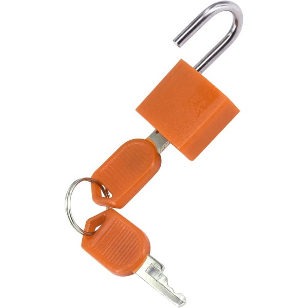 Galaxy 2 ST resveska lås med nycklar, 23 mm farget resveska henglås Mini nøkkel henglås