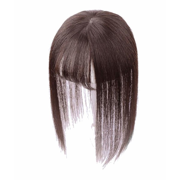 TG 3" X 4.3" Human Hair Crown Topper för kvinnor med 3D Air
