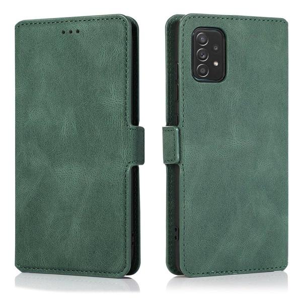 TG Professionellt Plånboksfodral (Floveme) - Samsung Galaxy A72 Mörkgrön