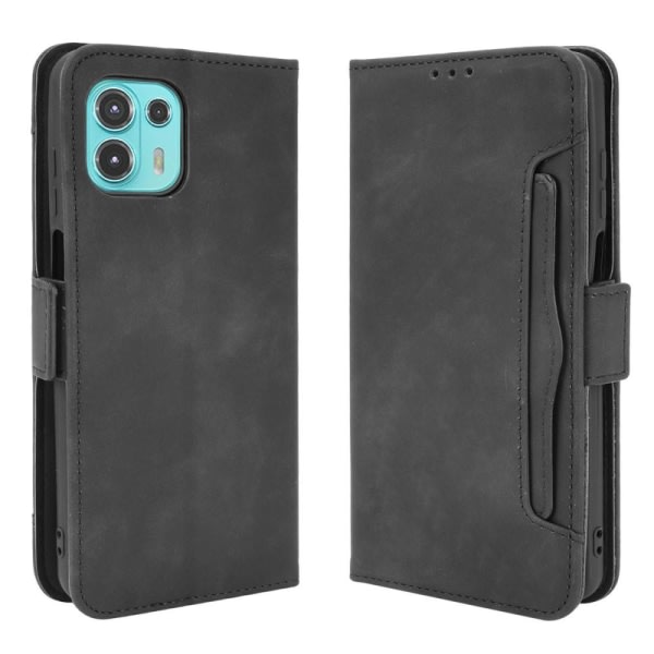 Motorola Edge 20 Lite Plånboksfodral - Svart