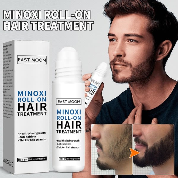 TG 1/2/3PCS Re:act Minoxi Roll-on Hårbehandling, 2023 Nytt Hårvekst Multi-colorA 18ml