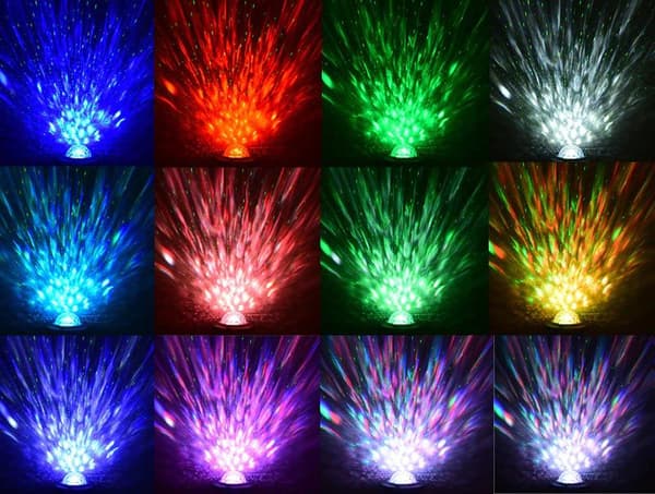 Tähtiprojektor Bluetooth-kaiuttimella - Oma galaksilampusi Multicolor multifärg