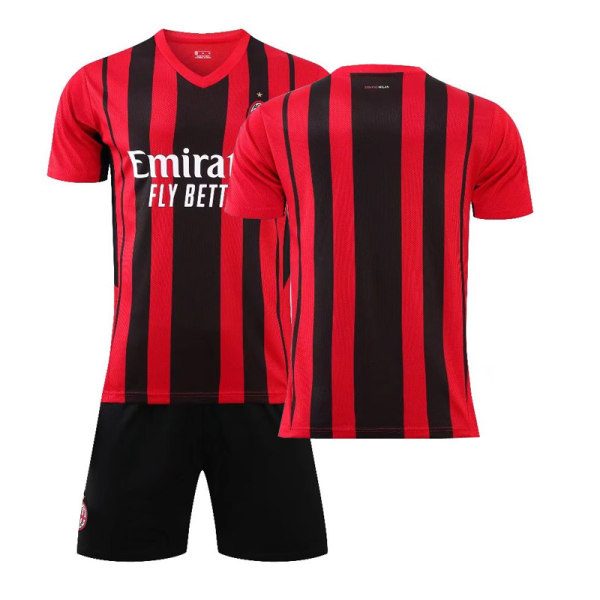 AC Milan Kotipaita Lyhythihainen Jalkapalloharjoitusasu M