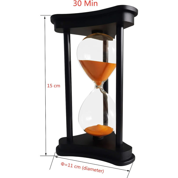 Sandklokke 30 minutter timeglasstimer for Ornament Restaurant Livin