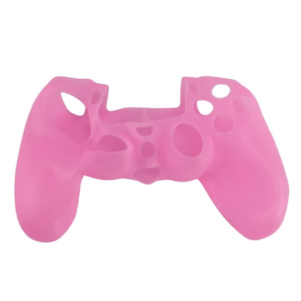 Soft Silicone Gel Protective Skin Case for Controller Pink Hy