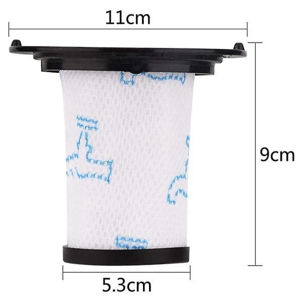 5 stk filter for Rowenta Air Force 460 alt-i-ett Rh92xx