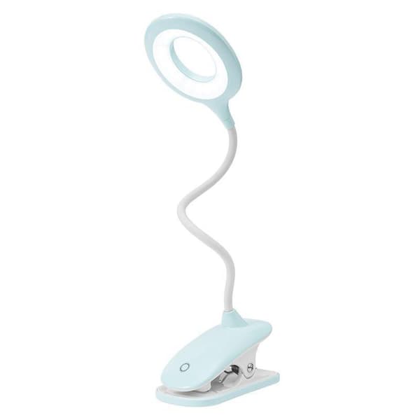 LED Clip-on Leselampe Dimbar Øyebeskyttelse Bordlampe