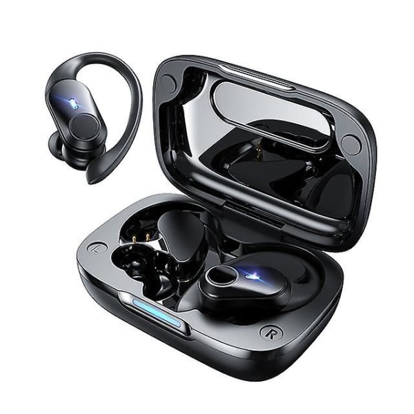 Trådlösa hörlurar TWS Bluetooth 5.1 hörlurar 9D HIFI Stereo hörlurar Sport vattentäta headset