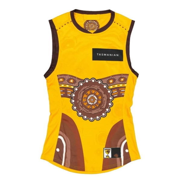 2022 HAWTHORN HAWKS INDIGENOUS DREAMTIME TRØYE XL