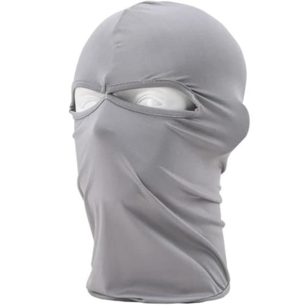 Vinteri Kokokasvo Lämmin Maski Ulkoilu Pyöräily Tuulensuoja Vaaleanharmaa_yux light grey