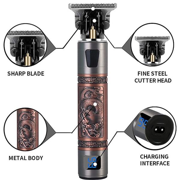TG Elektrisk Rakapparat Clipper Män Razor Skäggtrimmer