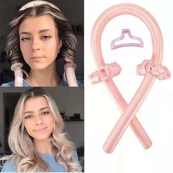 TG Lämpövapaat kiharat / Heatless Curls - Kihartaa hiukset ilman lämpöä Lumihiutale