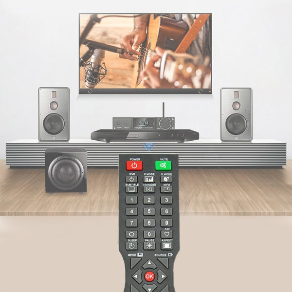 Hushållsfjärrkontroll för Smart TV LCD-TV QT1D för E40W13A-AU E40W13C-AU E40V14A-AU E40W13D-AU