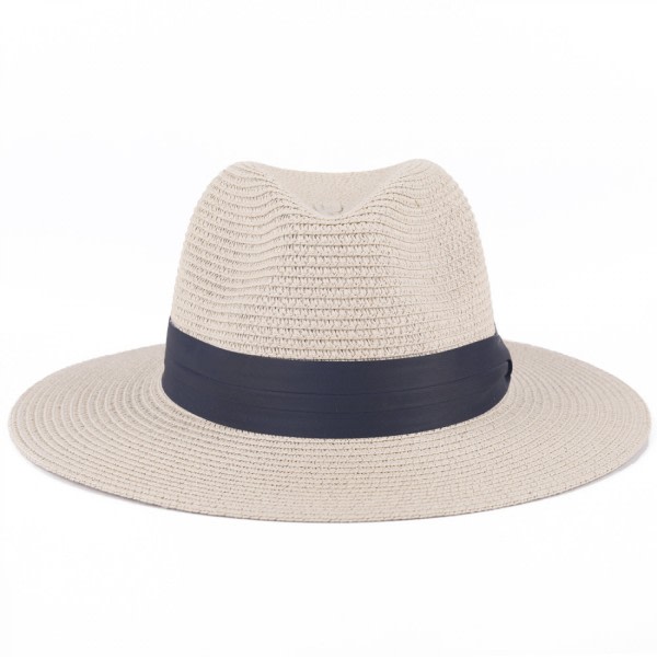 Str?hatt Traditionell rullbar Panamahatt Fedora Solhattar
