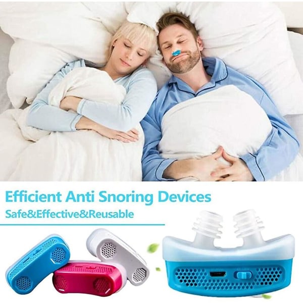 Anti-snarkning Utrustning Mini Cpap Anti-snarkning elektronisk enhet for sömnapné