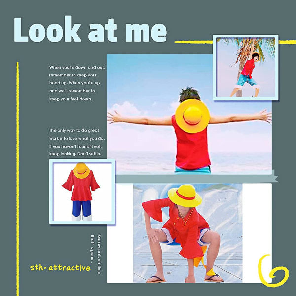 Halmhat Madeline Hat Cospaly Monkey D Luffy Performance rekvisit Kostumefest Gule sommerhalmhatte med snor Sol Strandhatte Japansk piratanime