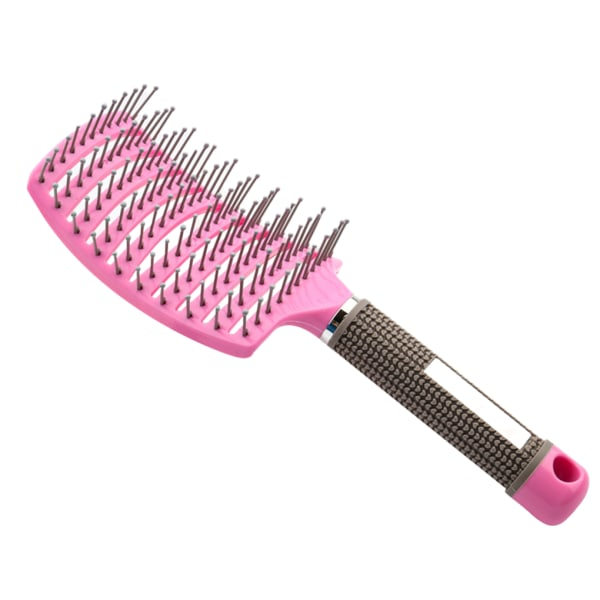 TG Detangler Hårbørste Dam Våt Kam Hårbørste Profesjonell Hår Rosa Nylon