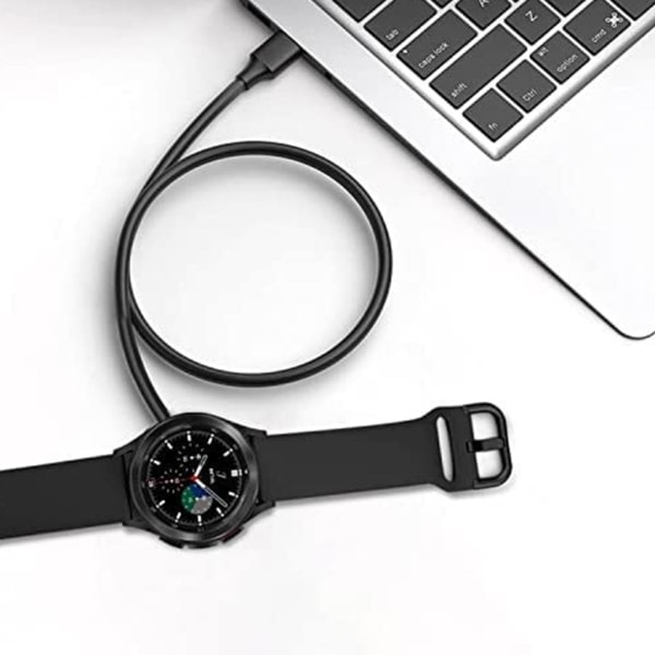 Typ-C Laddkabelställ Trådlös laddare dockningssladd Smartwatch-tillbehör för Galaxy Watch5/5 Pro/4/3/Active 1/2